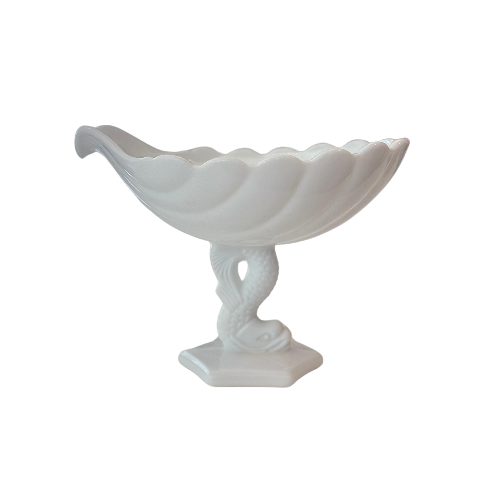 Estate Standing Dauphin Dish
