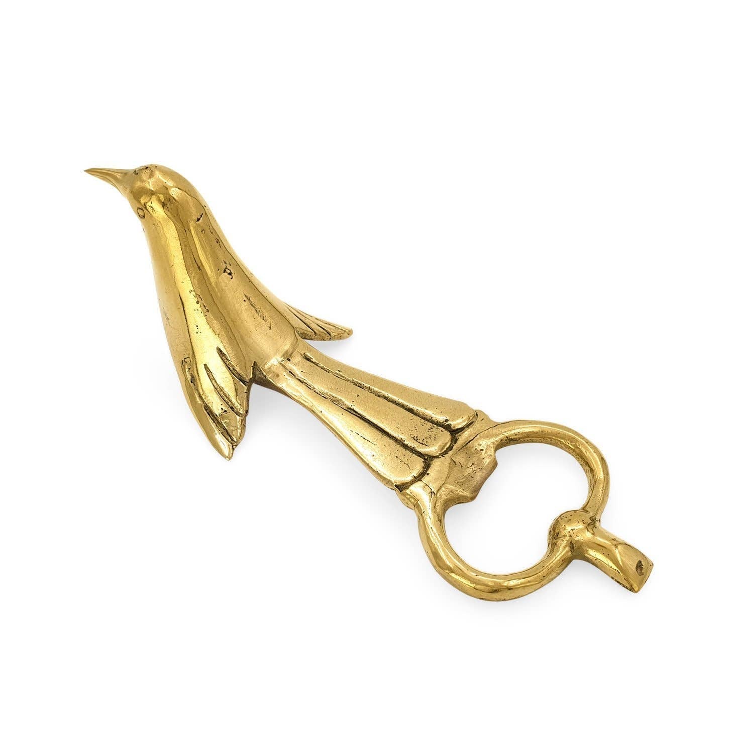 Brass Bird Bottle Opener