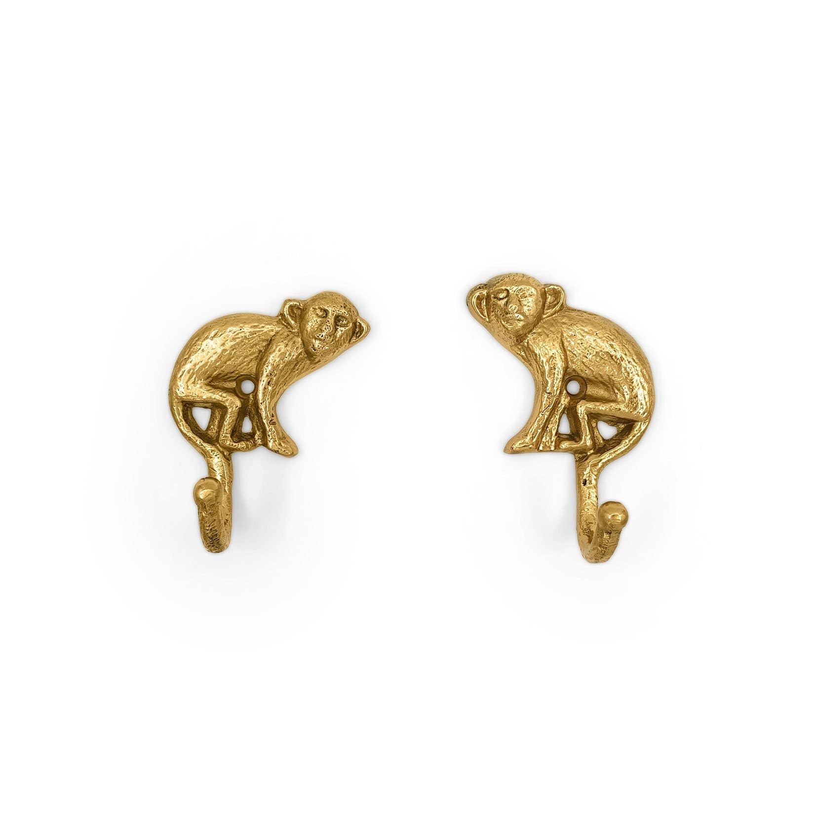 Brass Hook Monkey