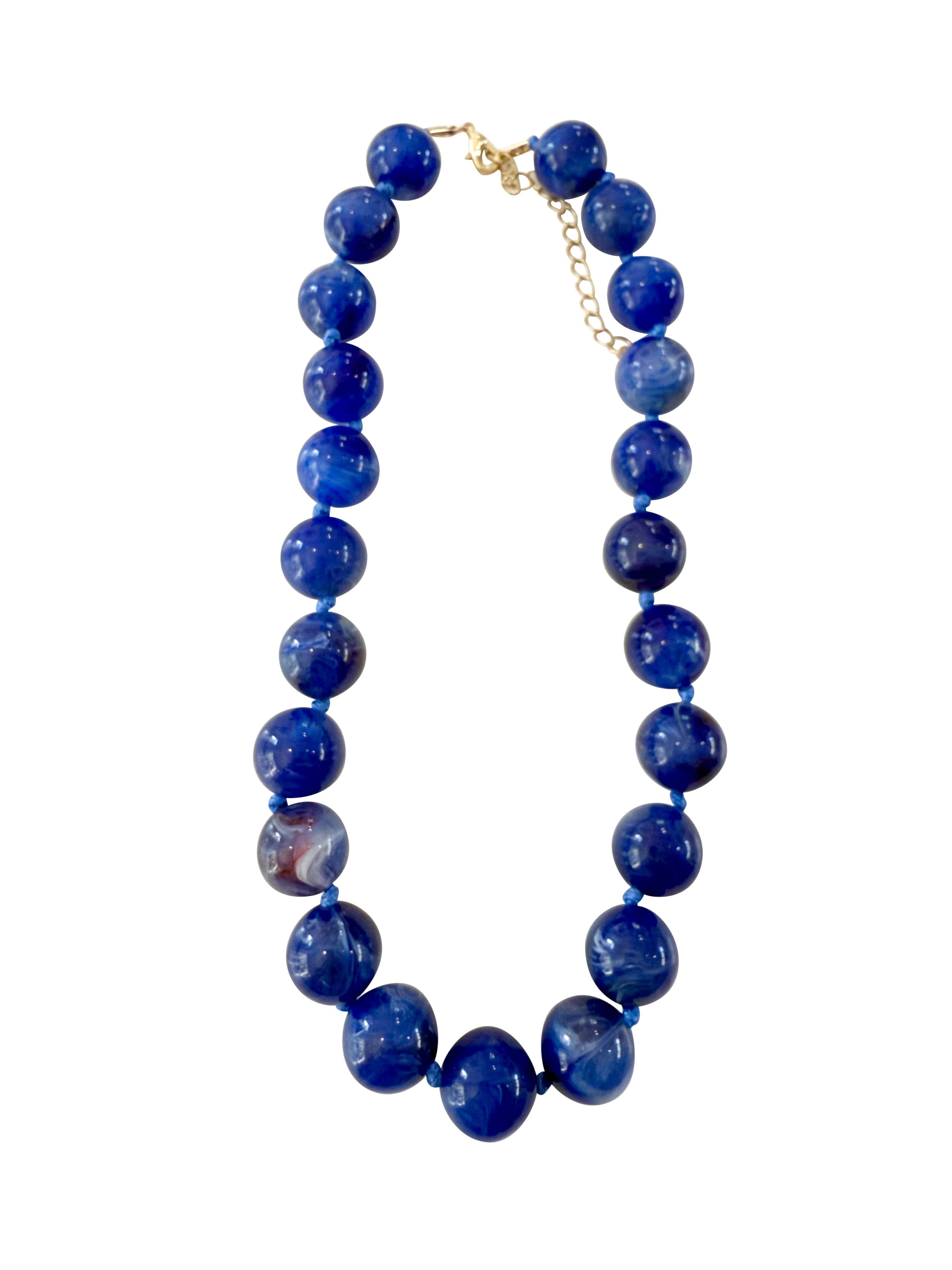 Mabry Chunky Beaded Necklace