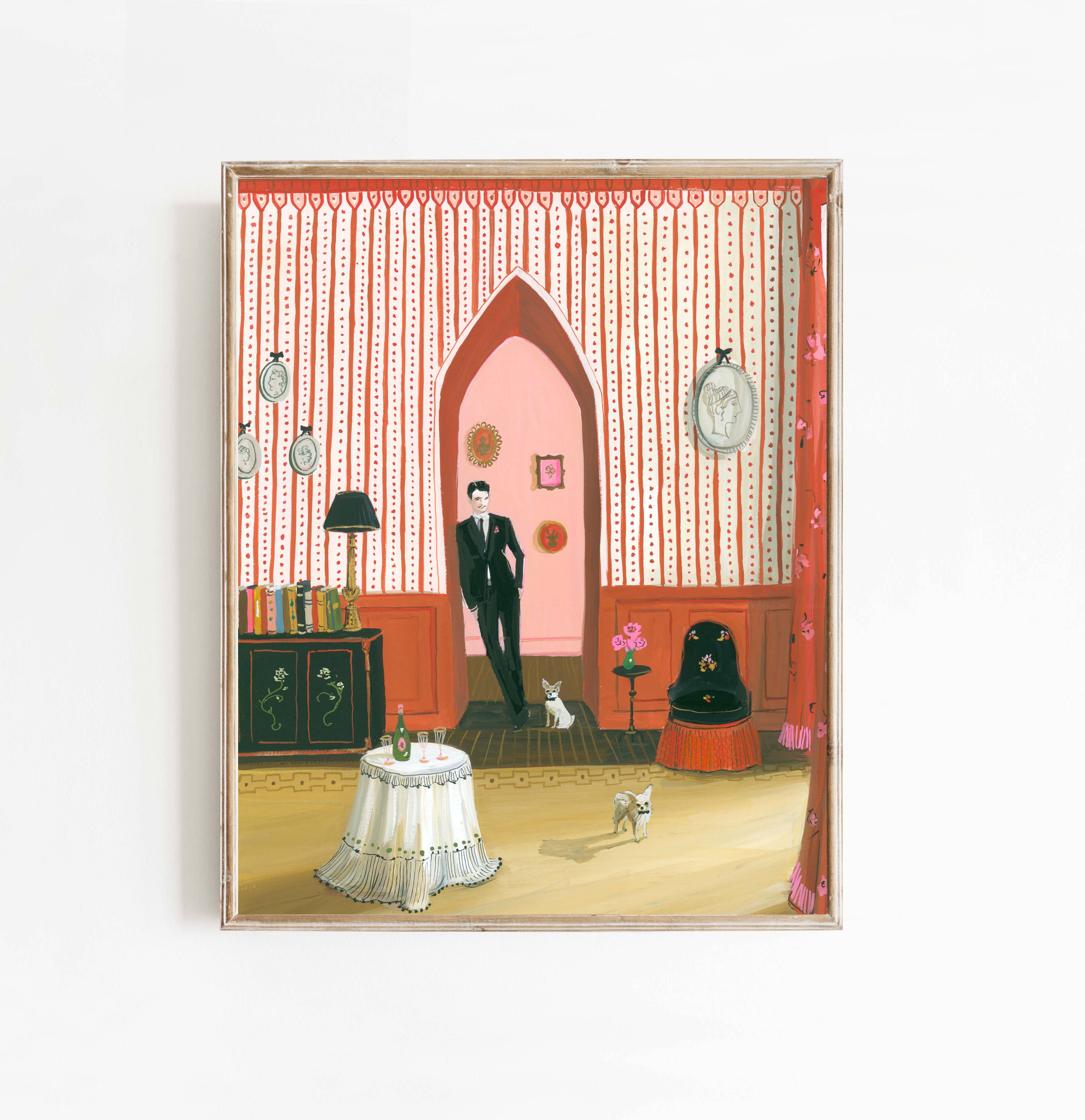 The Gentlemen. 8.5"x11" Art Print