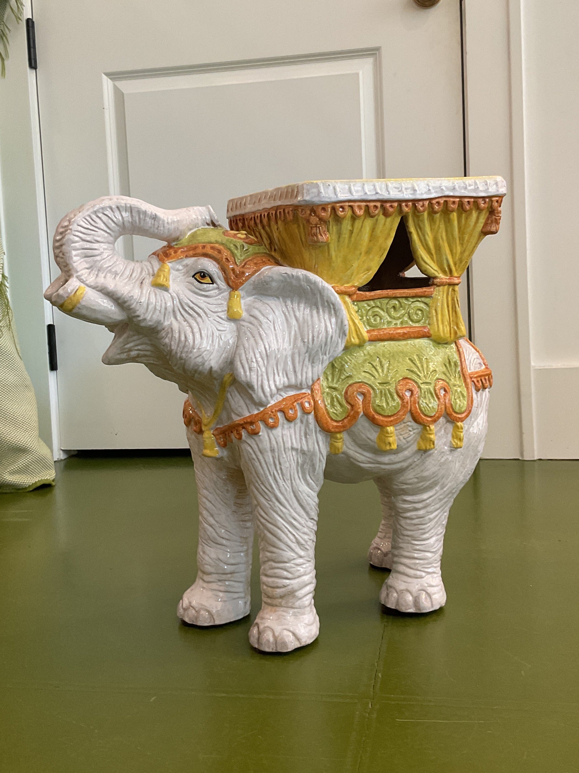 Vintage Elephant Side Table