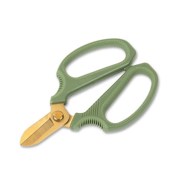 Short Green Blade Floral Snips