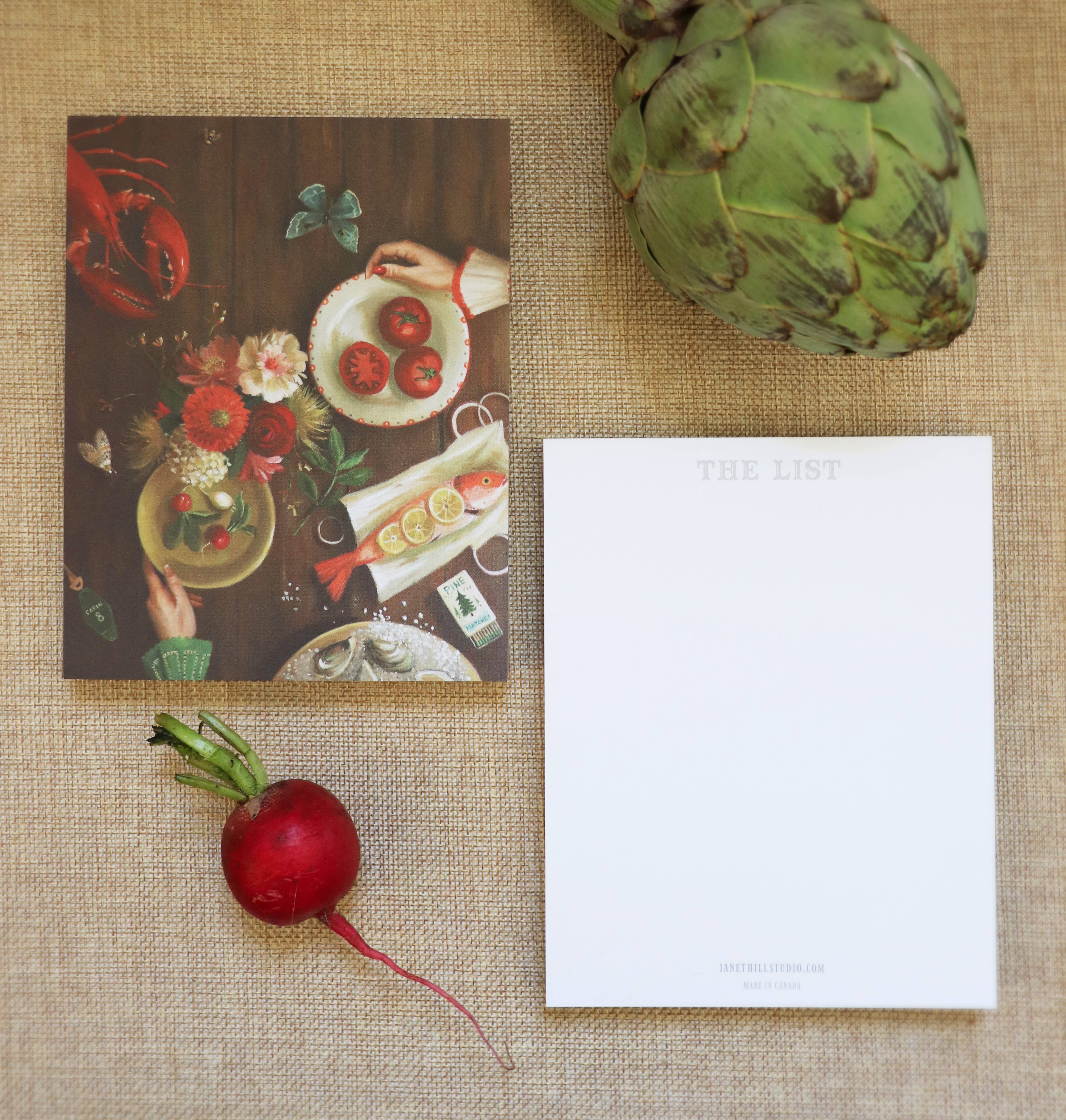 'The List' Tear-away Notepad