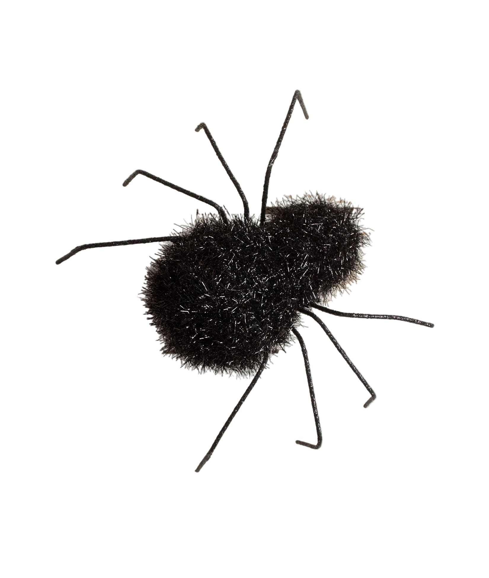 Black Tinsel Spider Large