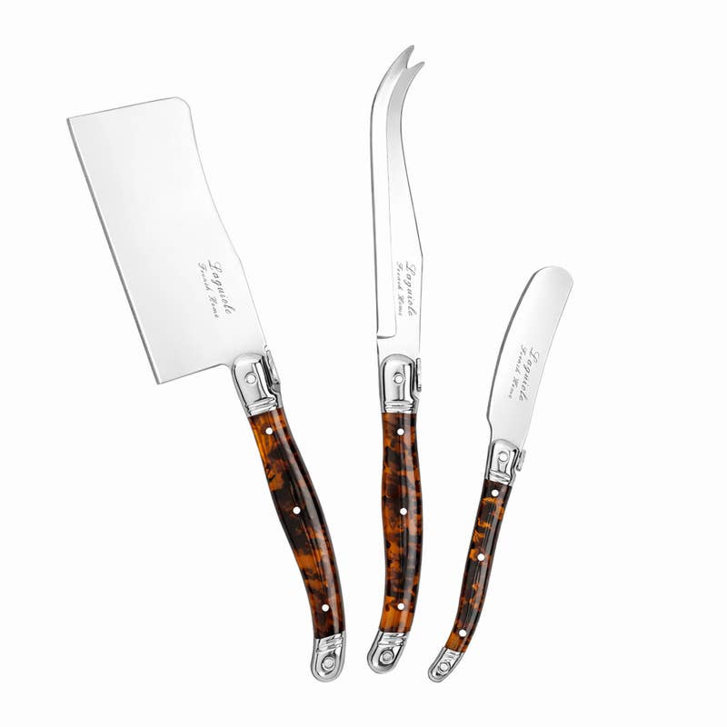 Tortoise Shell Cheese Knife Set