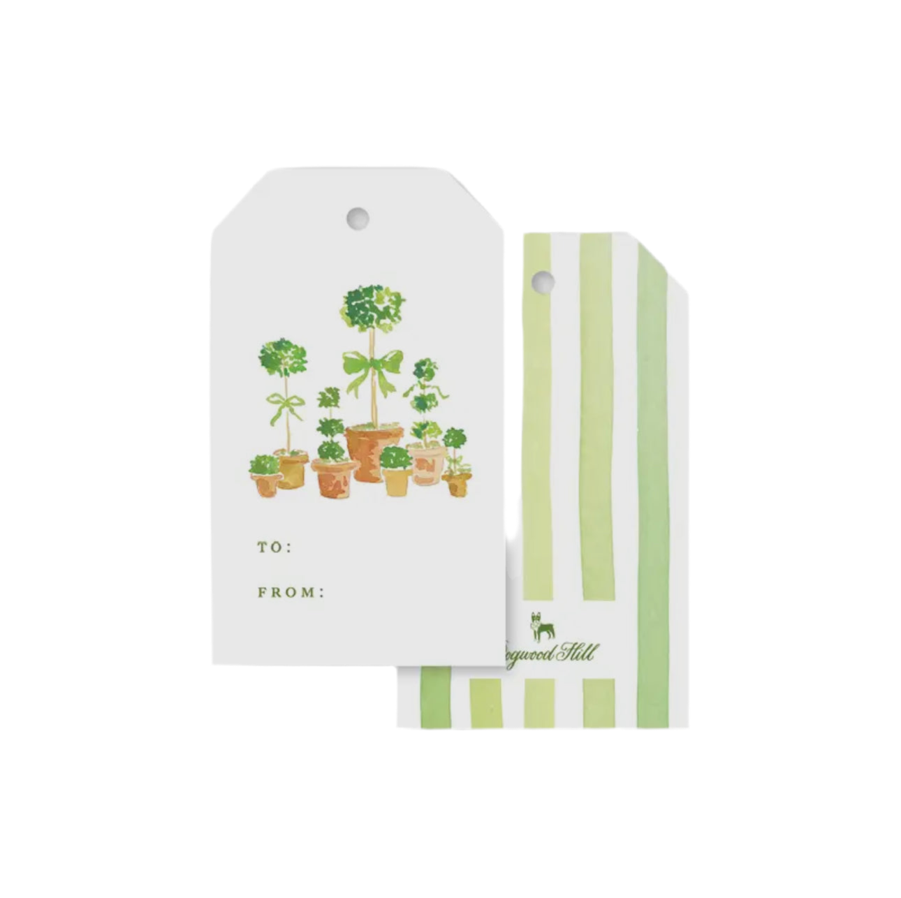French Topiary Gift Tags