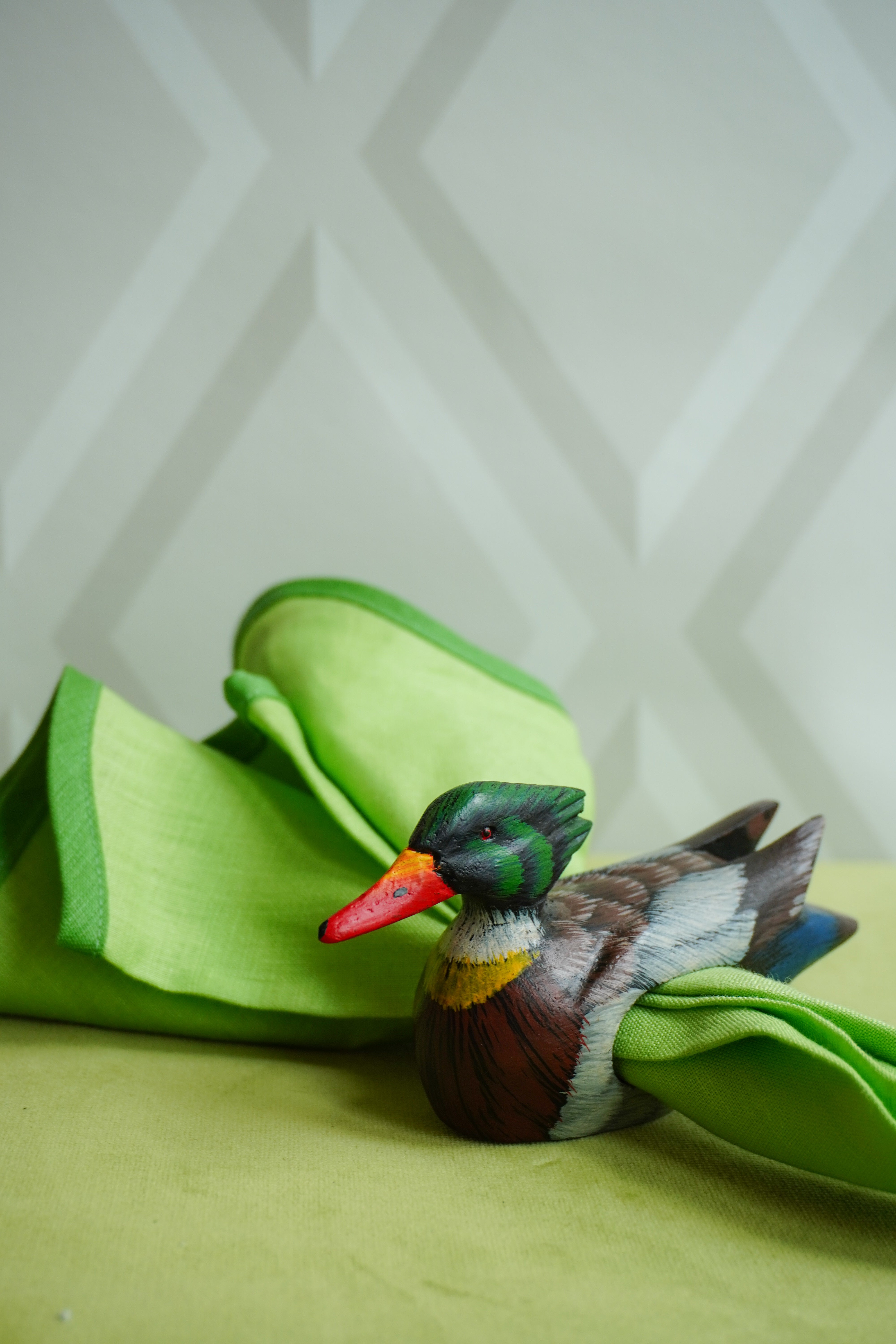Wood Duck Napkin Ring (Set of 4)