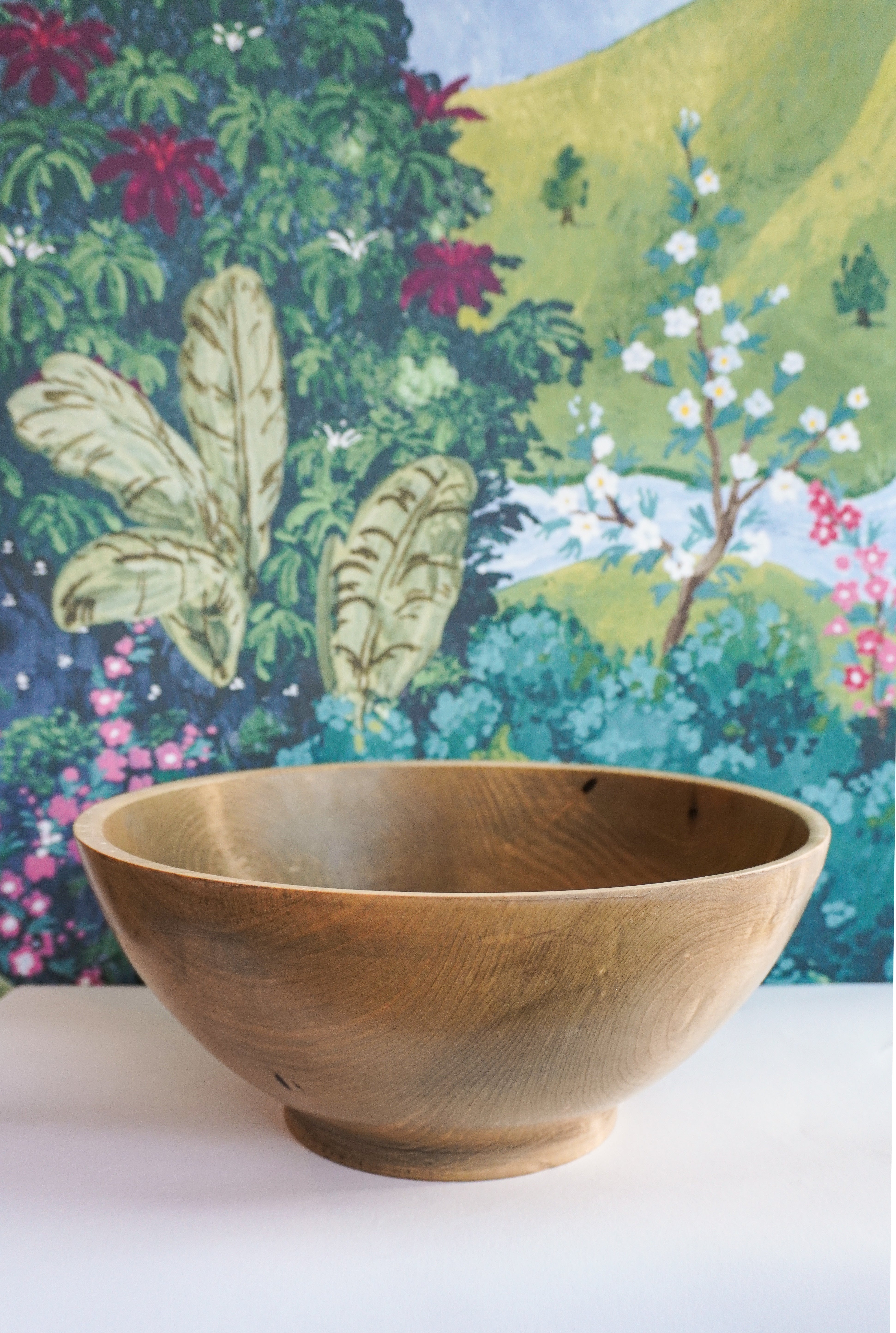 Magnolia Wood Salad Bowl