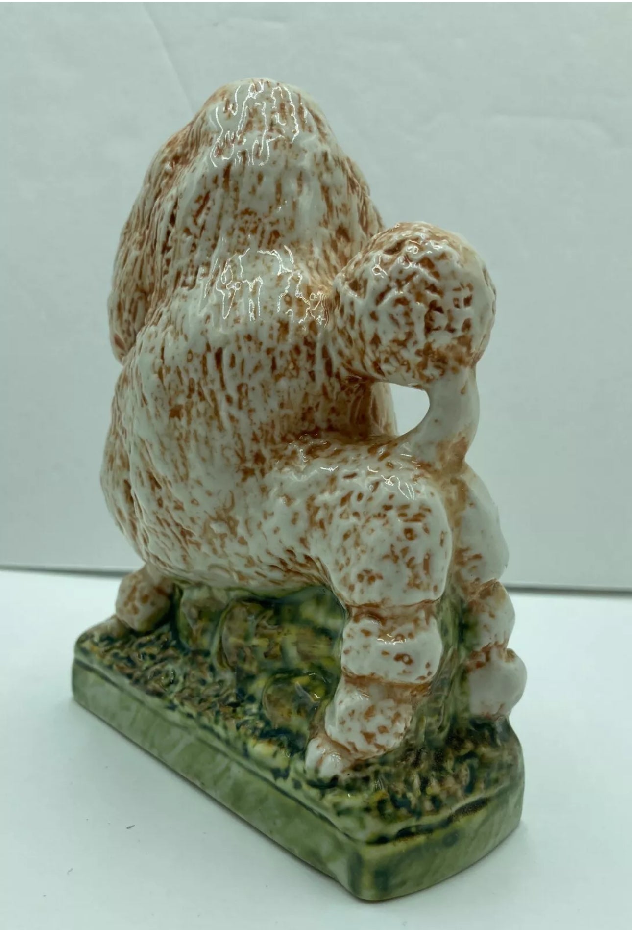 Vintage Ceramic Italian Poodle Decanter