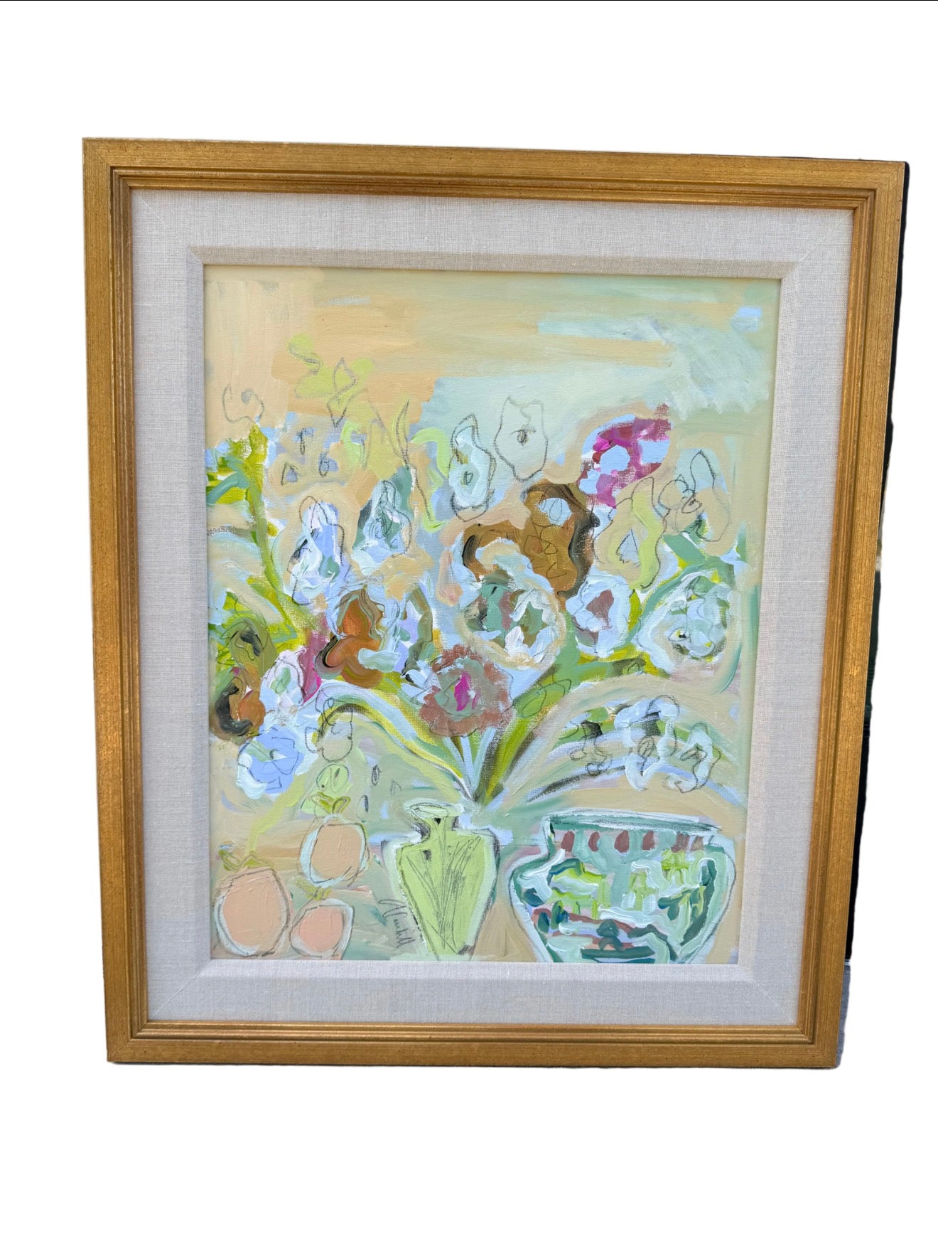 Alice Caudill Abstract Floral Still Life #5