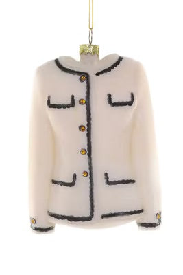 Luxe Tweed Jacket Ornament