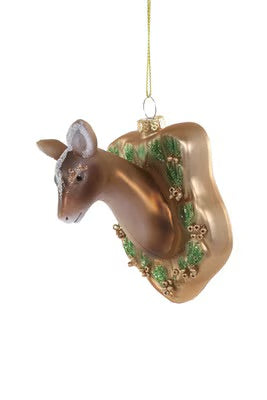 Woodland Deer Mount Ornament