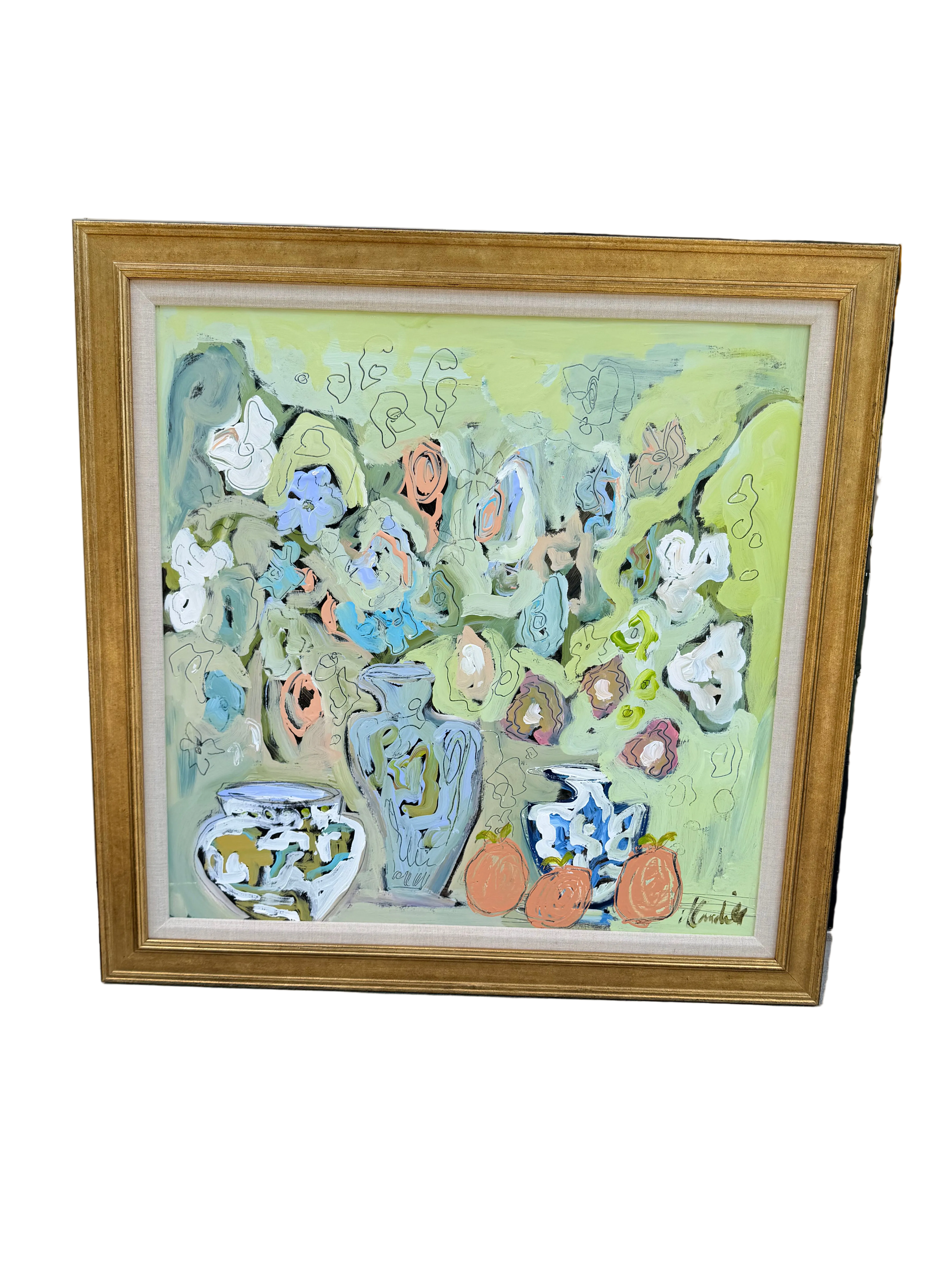 Alice Caudill Abstract Floral Still Life #4