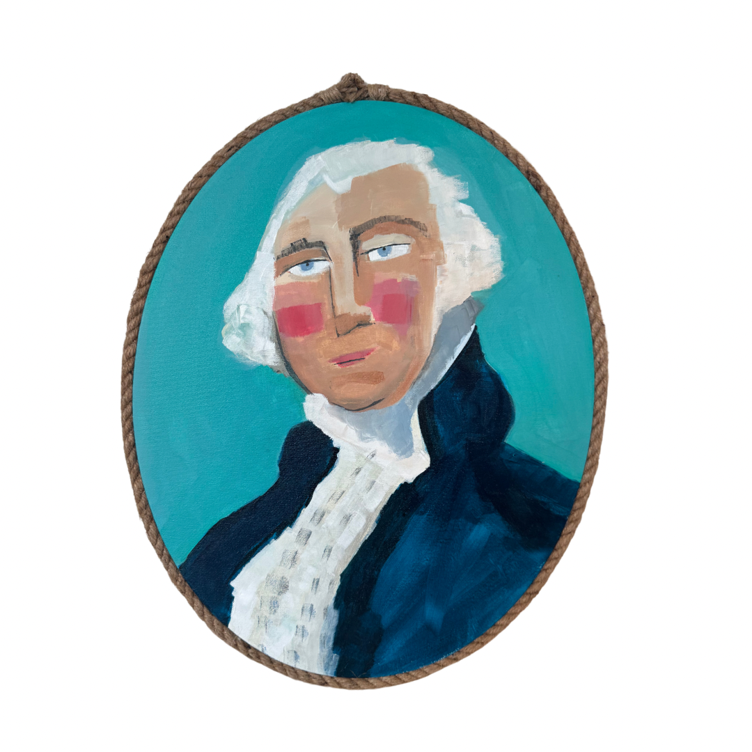 George Dapper Dapper George Washington Painting