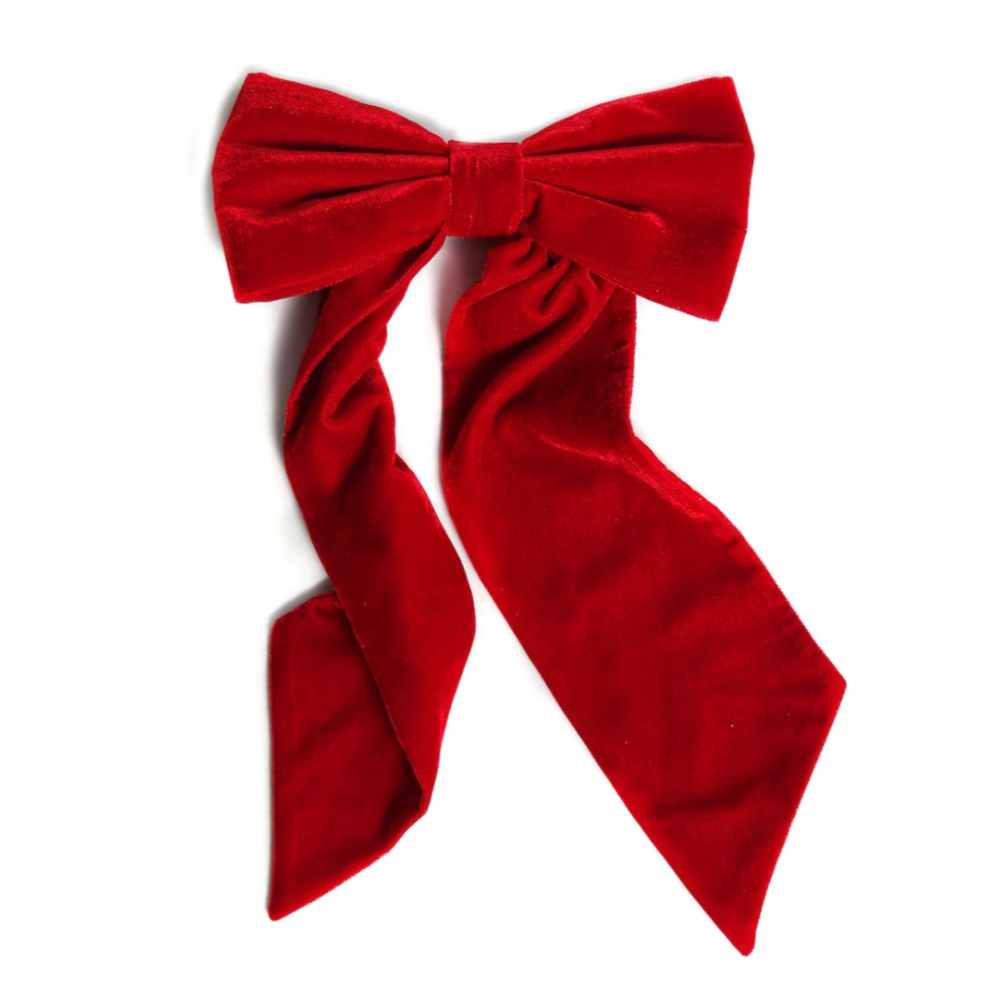 The Perfect Velvet Christmas Bow