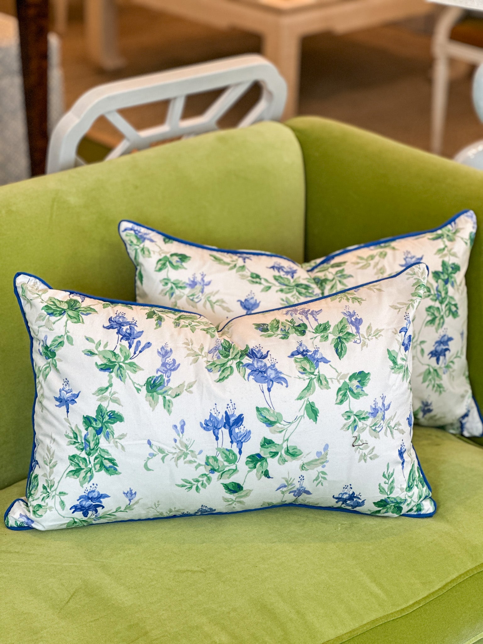 Schumacher “Garden Gate” Lumbar Pillow