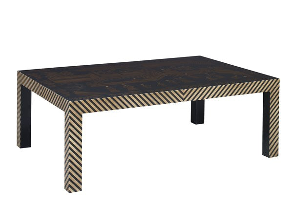 Larkspur Chinoiserie Coffee Table