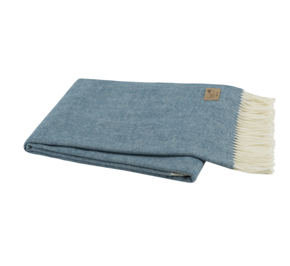 Lake Cotton Blend Throw