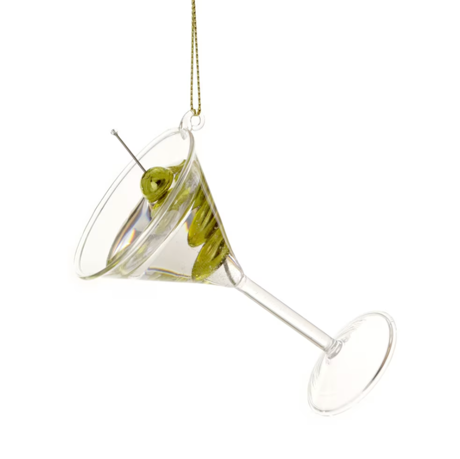 Holiday Dirty Martini Ornament