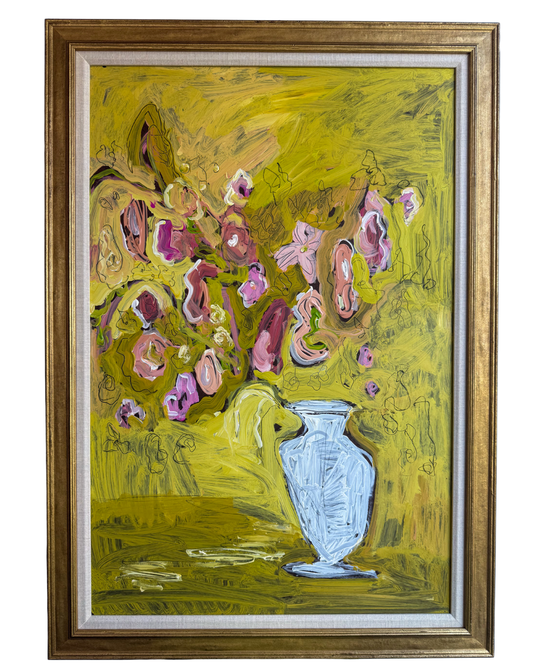 Alice Caudill  Abstract Floral Still Life #3