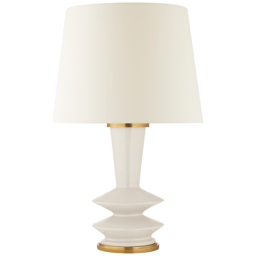 Christopher Spitzmiller Whittaker Medium Table Lamp, Ivory