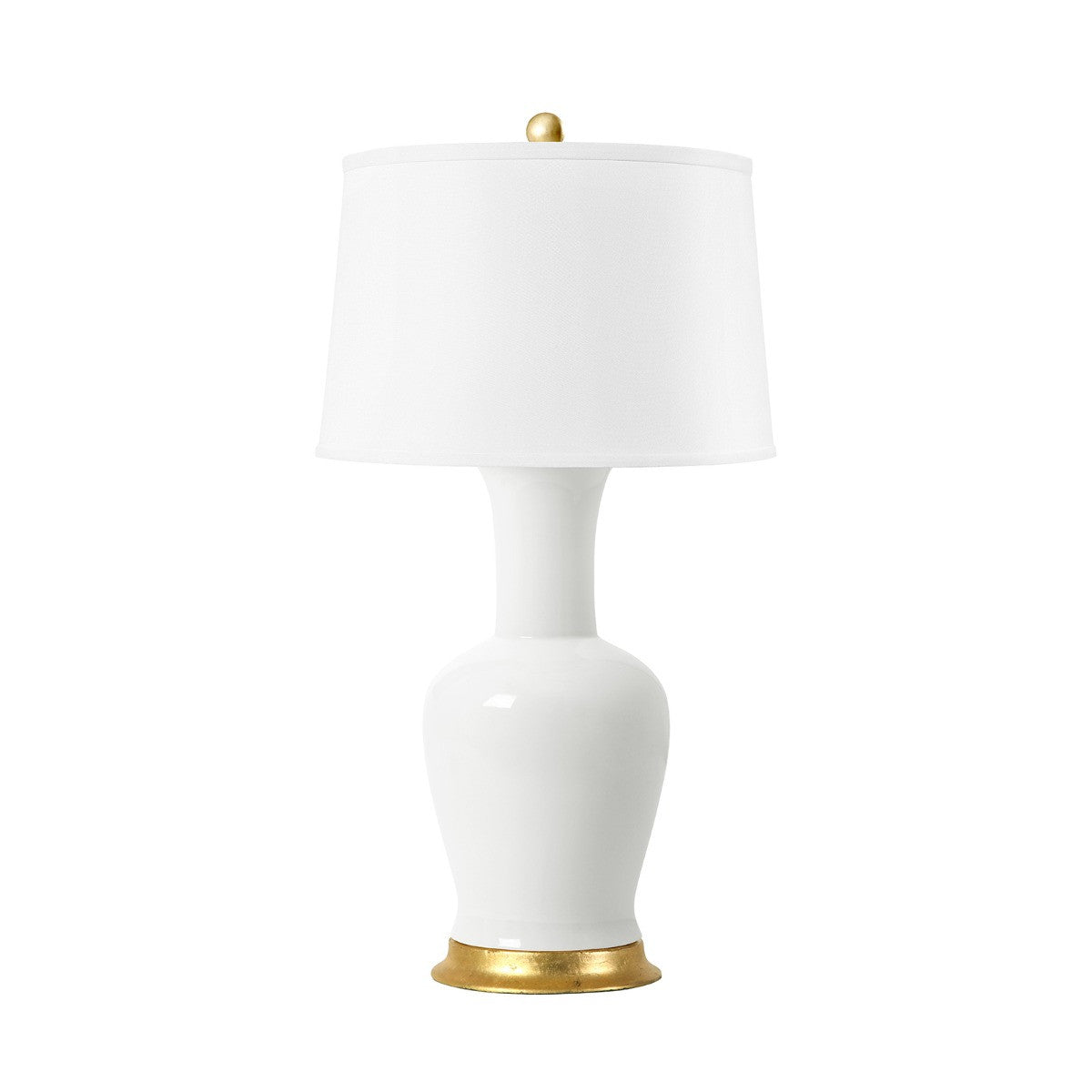Acacia Lamp - Coconut and Gold
