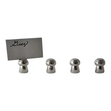 Champagne Cork Placecard Holder Set