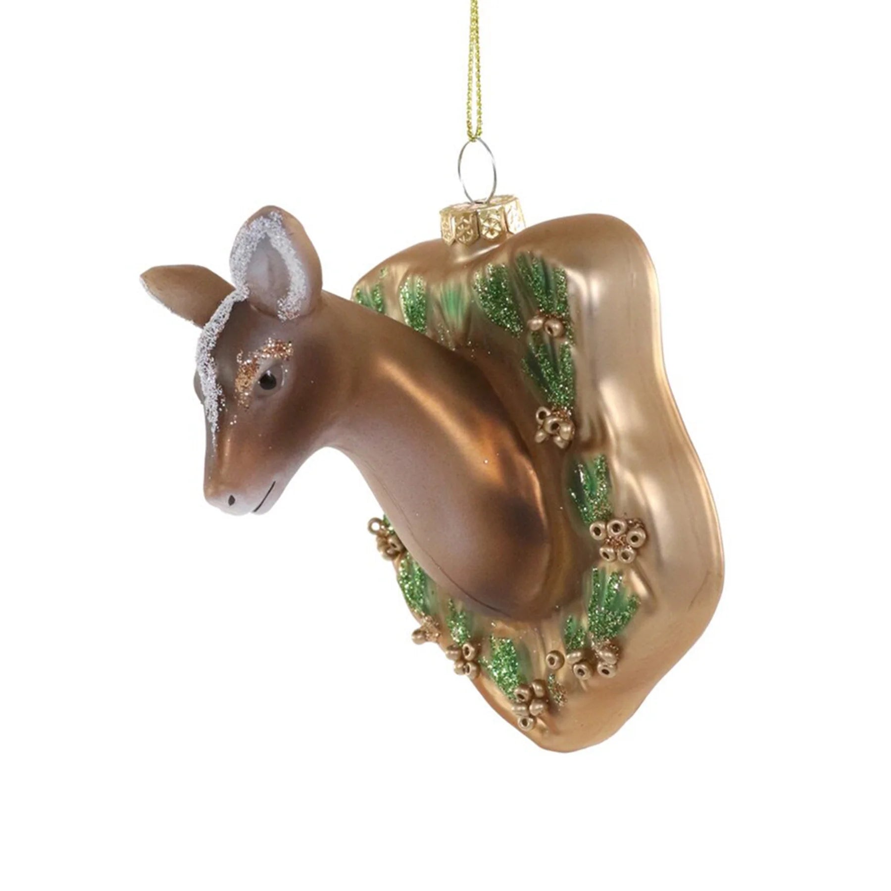 Woodland Deer Mount Ornament