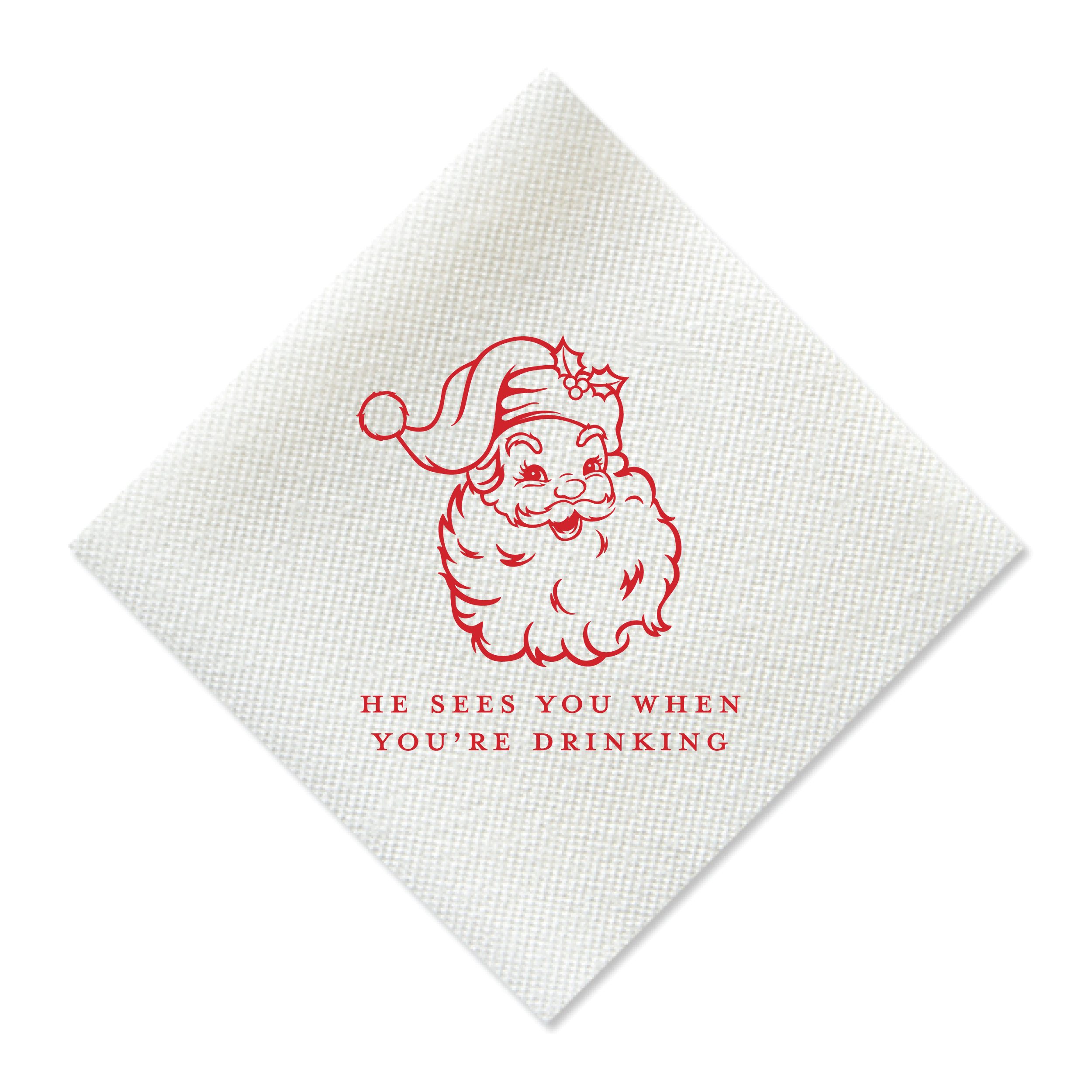 He Sees You Napkin Set