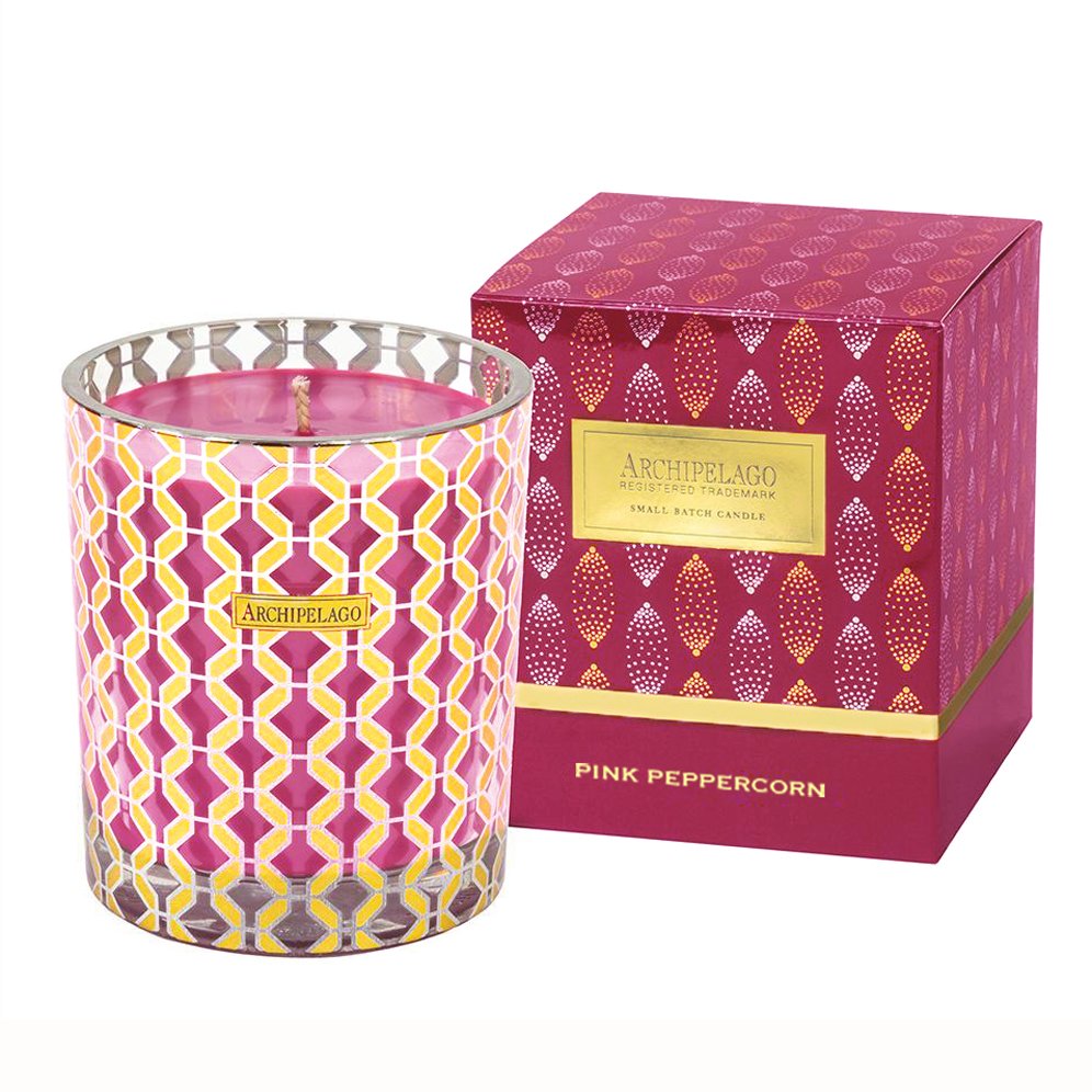 Pink Peppercorn Holiday Candle