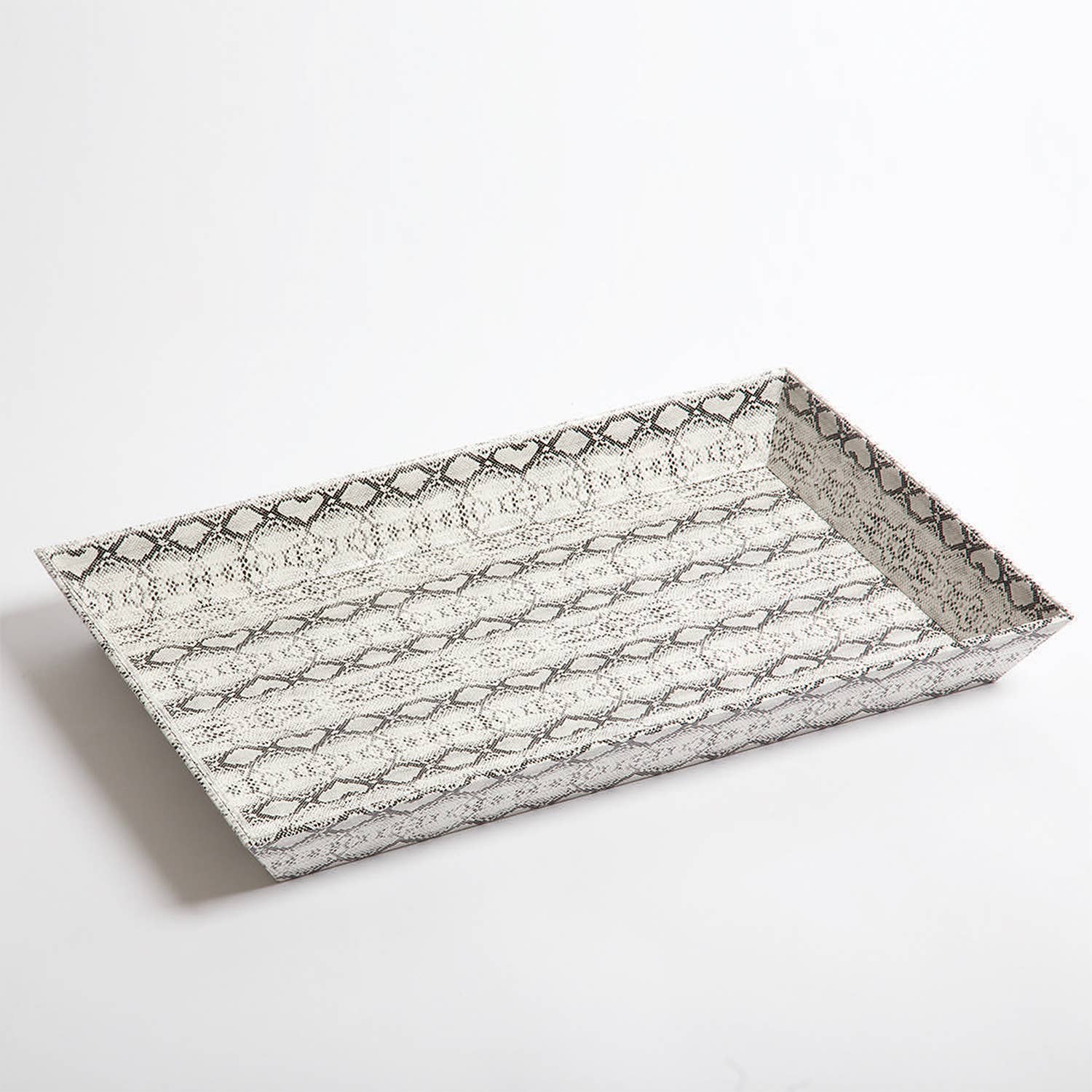 Python Leatherette Tray